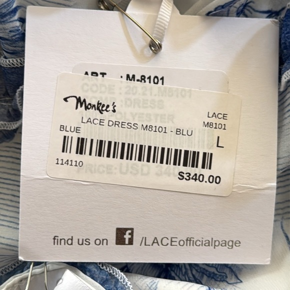 LACE THE LABEL Open Back Ruffle Tiered Dress - Picture 7 of 11